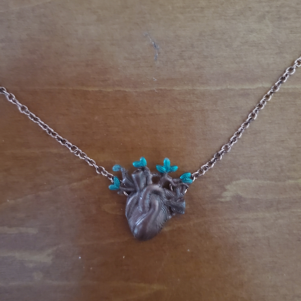 Tree Heart Necklace - Picture 2 of 4